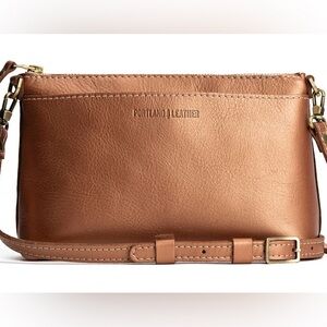 Portland Leather Poppy Crossbody in Hava - NWOT